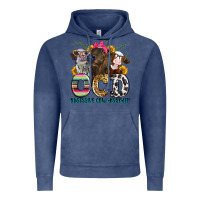 Vintage Denim ocd obsessive cow disorder Vintage Hoodie - Zillion Design Studio