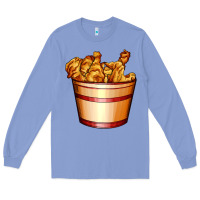 Colony Blue nugget and nuggets basket Long Sleeve Tee - AdoDesignShop