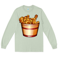 Matcha nugget and nuggets basket Long Sleeve Tee - AdoDesignShop