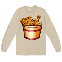 Mushroom nugget and nuggets basket Long Sleeve Tee - AdoDesignShop