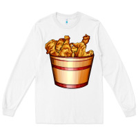 White nugget and nuggets basket Long Sleeve Tee - AdoDesignShop