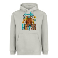 Moon Dust moody cow Heavyweight Hoodie - NancyCooperArtShop