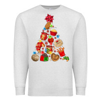 Oatmeal Heather mexican christmas tree Premium Sweatshirt - MaliasSmallBusiness