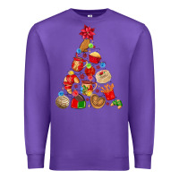 Purple mexican christmas tree Premium Sweatshirt - MaliasSmallBusiness