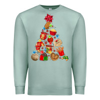 Seafoam mexican christmas tree Premium Sweatshirt - MaliasSmallBusiness