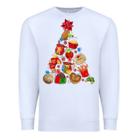 White mexican christmas tree Premium Sweatshirt - MaliasSmallBusiness