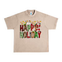 French Oak happy holiday christmas Urban Heavy Tee - FaDigitalArtStudio