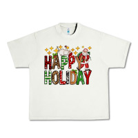 Pistachio happy holiday christmas Urban Heavy Tee - FaDigitalArtStudio