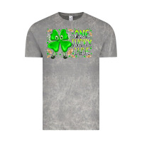 Cloud Rock one lucky dude Vintage Tee - RacoonDesign