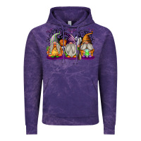 Cloud Purple Halloween Gnomes Vintage Hoodie - texasbilliewilder