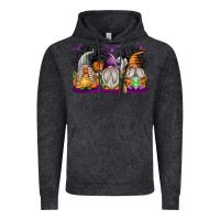 Vintage Black Halloween Gnomes Vintage Hoodie - texasbilliewilder