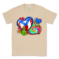 Mushroom western leopard puerto rico hearts Classic Tee - AdoDesignShop