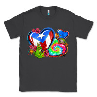 Smoke western leopard puerto rico hearts Classic Tee - AdoDesignShop