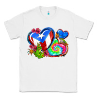 White western leopard puerto rico hearts Classic Tee - AdoDesignShop