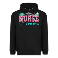 Black nurse in progress Heavyweight Hoodie - NancyCooperArtShop