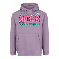 Lavender nurse in progress Heavyweight Hoodie - NancyCooperArtShop