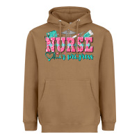 Toasted Coconut nurse in progress Heavyweight Hoodie - NancyCooperArtShop