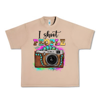 Burro i shoot people tie dye gemstone vintage camera Urban Heavy Tee - FaDigitalArtStudio