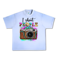 Grape Ice i shoot people tie dye gemstone vintage camera Urban Heavy Tee - FaDigitalArtStudio