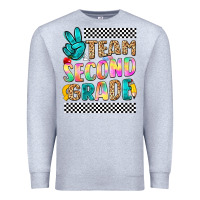 Heather Grey team second grade Premium Sweatshirt - NancyCooperArtShop