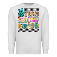 Oatmeal Heather team second grade Premium Sweatshirt - NancyCooperArtShop