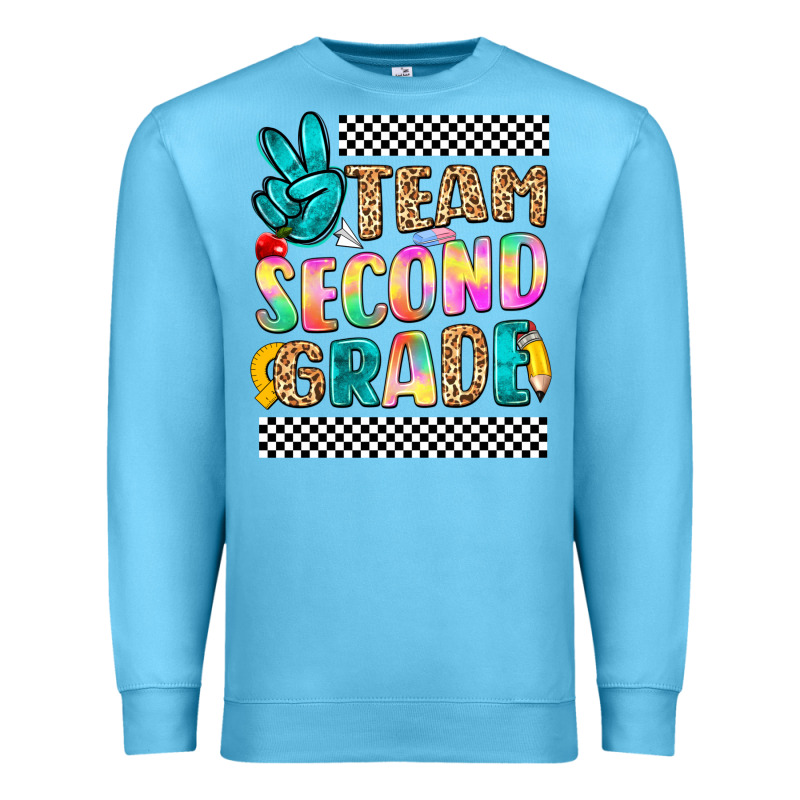 Team Second Grade Premium Sweatshirt by NancyCooperArtShop | Teevron