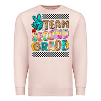 Pale Pink team second grade Premium Sweatshirt - NancyCooperArtShop