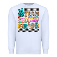 White team second grade Premium Sweatshirt - NancyCooperArtShop