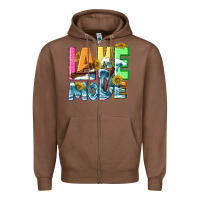 Chestnut Lake mode summer Zipper Hoodie - NancyCooperArtShop