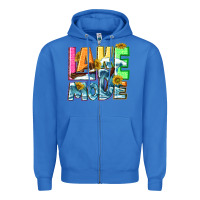 Lake Mode Summer Zipper Hoodie | Teevron