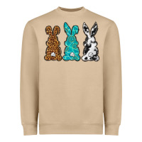 Mushroom Western Happy Easter peeps Heavyweight Sweatshirt - Neo Western
