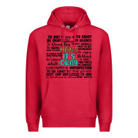 Cardinal mama it s okay Premium Hoodie - Artiststas