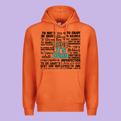 Mama It S Okay Premium Hoodie Designed By Artiststas