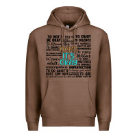 Chestnut mama it s okay Premium Hoodie - Artiststas
