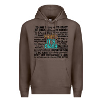 Coffee mama it s okay Premium Hoodie - Artiststas