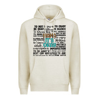 Oatmeal Heather mama it s okay Premium Hoodie - Artiststas