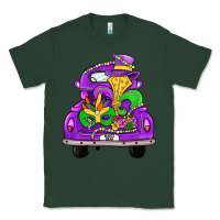 Sports Green farm truck, mardi gras Classic Tee - JahusDesignShop