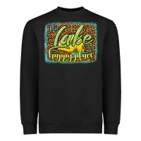 Black the lake is my happy place Heavyweight Sweatshirt - HRA Design Shop