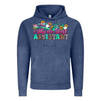 Vintage Denim orthodontist assistant Vintage Hoodie - Zillion Design Studio