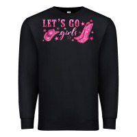 Black lets go girls Premium Sweatshirt - NancyCooperArtShop