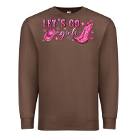 Chestnut lets go girls Premium Sweatshirt - NancyCooperArtShop