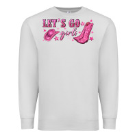 Dove Grey lets go girls Premium Sweatshirt - NancyCooperArtShop