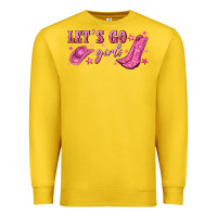 Lemon lets go girls Premium Sweatshirt - NancyCooperArtShop