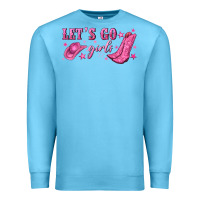 Ocean Blue lets go girls Premium Sweatshirt - NancyCooperArtShop