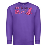 Purple lets go girls Premium Sweatshirt - NancyCooperArtShop