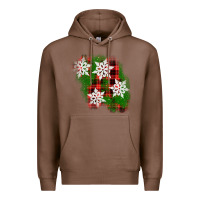 Chestnut christmas patch Premium Hoodie - AdoDesignShop