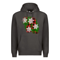 Smoke christmas patch Premium Hoodie - AdoDesignShop