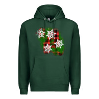 Sports Green christmas patch Premium Hoodie - AdoDesignShop