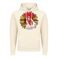 Vintage Artic sunflower with rooster Vintage Hoodie - RanaPortraitStore