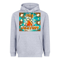 Heather Grey my destiny Heavyweight Hoodie - NancyCooperArtShop